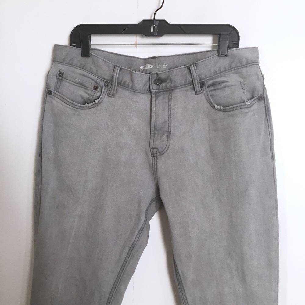 Old Navy Relaxed Slim Fit Built In Flex Jeans 34 - Picture 2 of 8